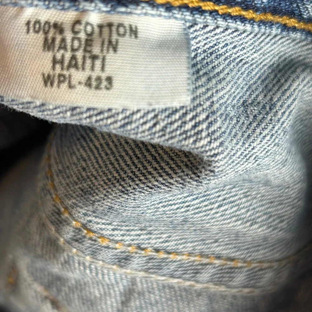 Levis 501 Original Fit Mens Blue Denim Button Fly Jeans 42x30 Medium Wash